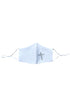 Rain Kids Big Girls White Rhinestone Cross Satin Mask - SophiasStyle.com